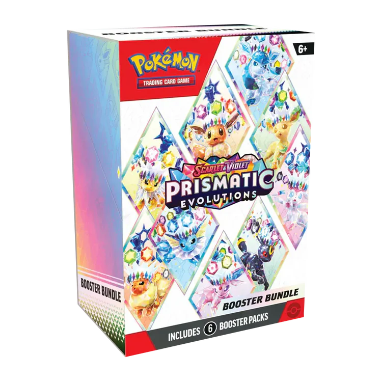 Pokemon Scarlet & Violet Prismatic Evolutions Booster Bundle