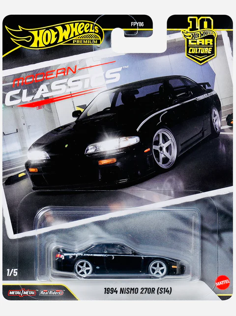 Hot Wheels 2026 Car Culture Modern Classics 1994 Nismo 270R (S14)