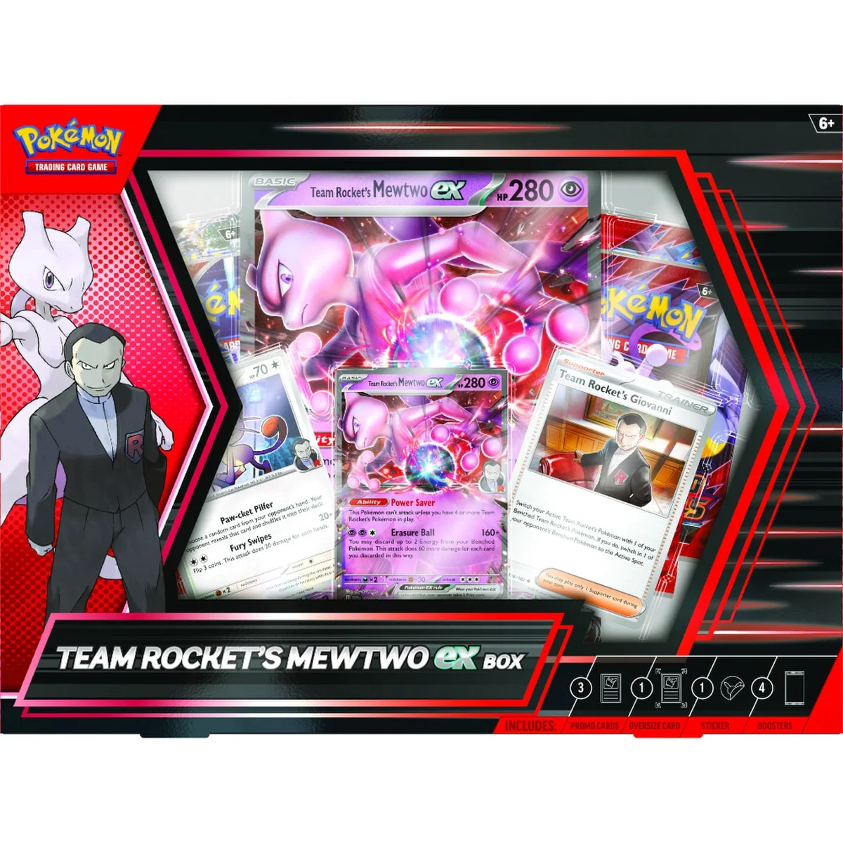 Pokemon Team Rocket's Mewtwo Ex Box