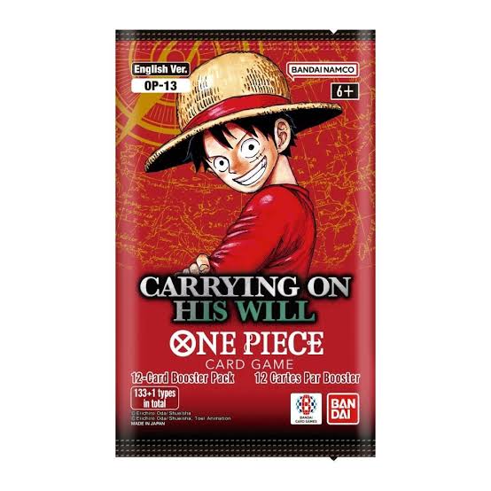 One Piece Carrying On His Will (OP-13) Booster Pack