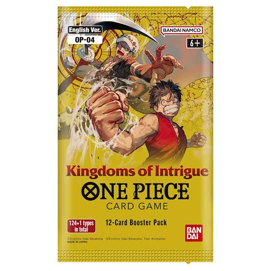 One Piece Kingdoms of Intrigue - Booster Pack OP-04