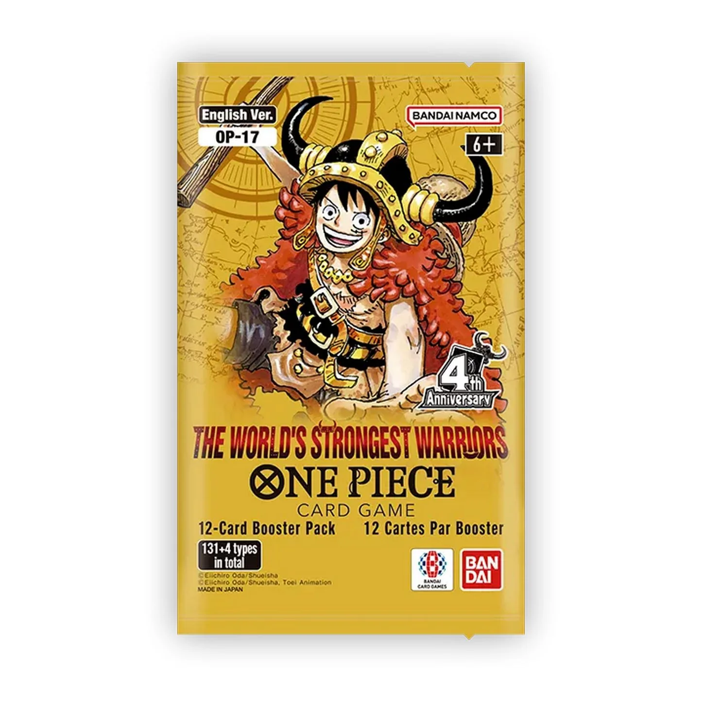 One he World's Strongest Warriors  -Booster OP-17