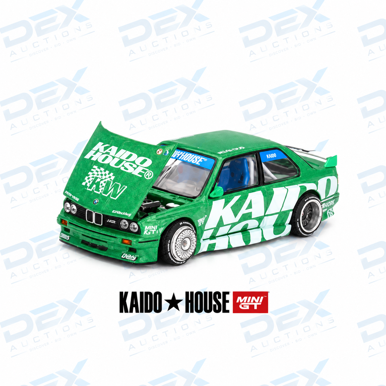 Kaido House x Mini GT BMW M3 Kaido Works V2- Green KHMG242