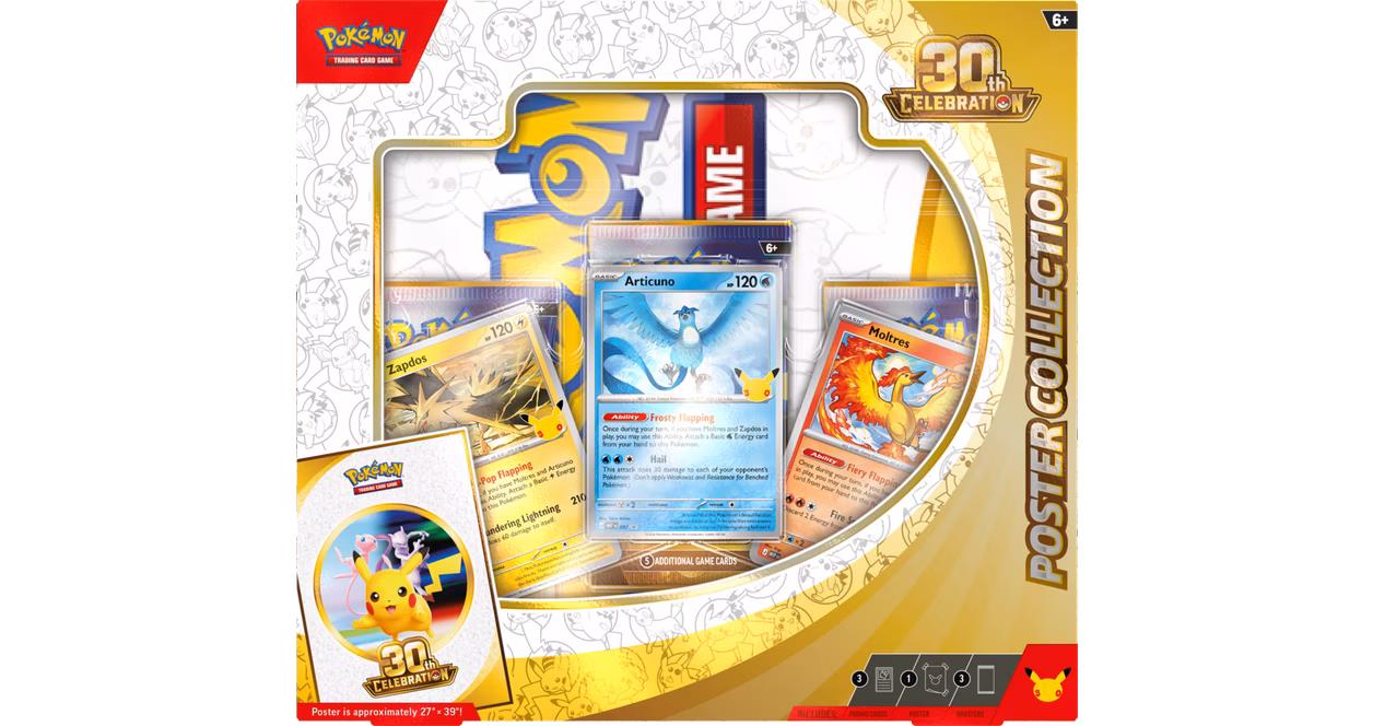 Pokemon 30th Poster Collection