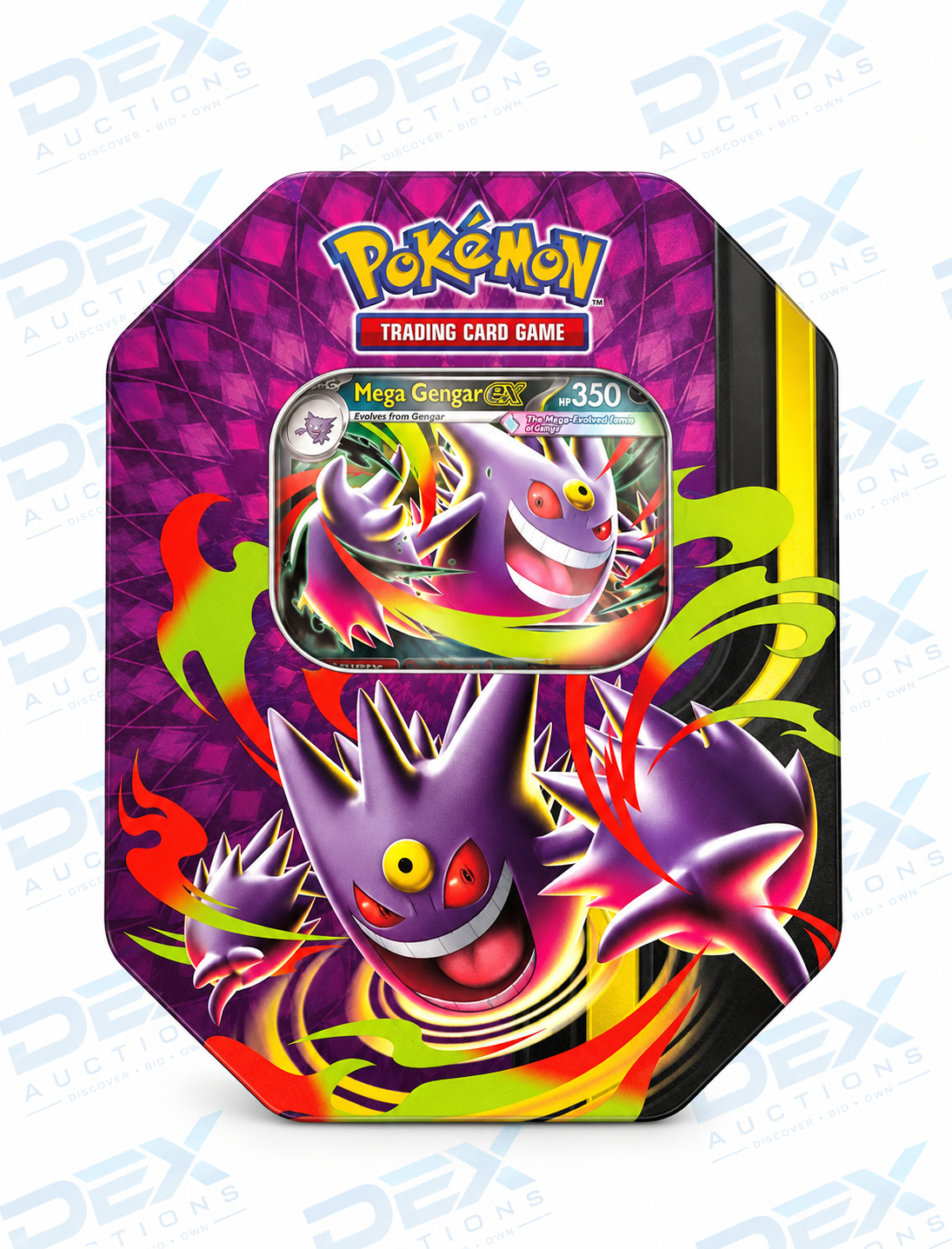 Pokemon Mega Evolution Mega Moonlit ex Tin 