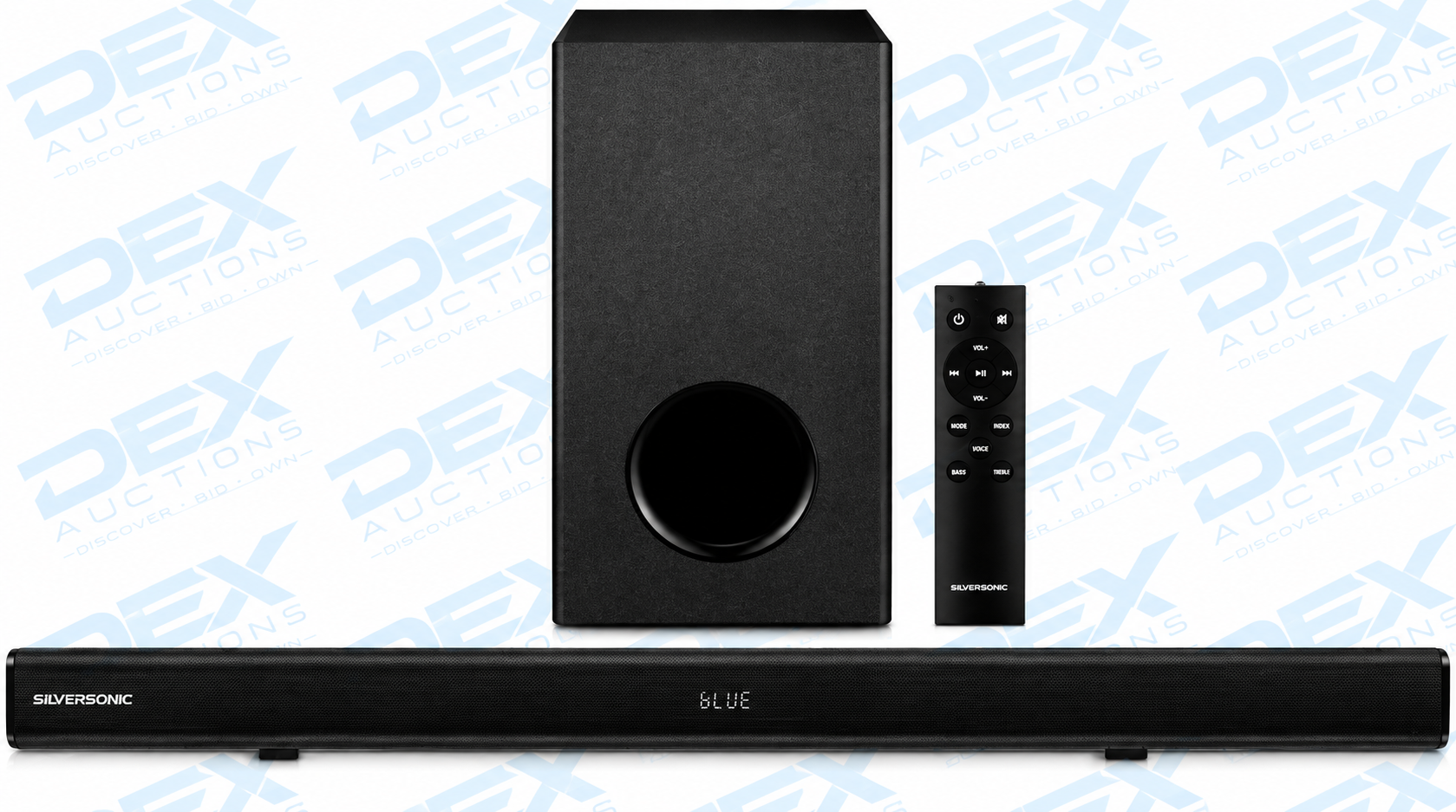 Supersonic 2.1 120W TysonX Series Soundbar 4"Subwoofer 3D/TV Mode/HDMI 101C