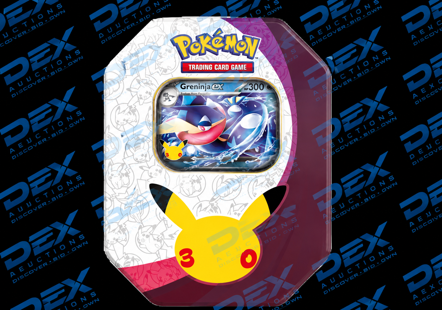 Pokémon TCG: 30th Celebration ex Tin — Greninja ex